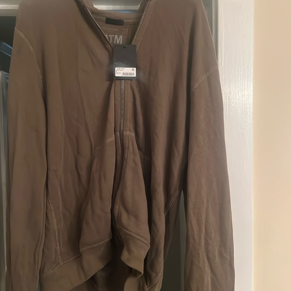 ATM Anthony Thomas Melillo **NWT**  PALM FRENCH TERRY HOODIE